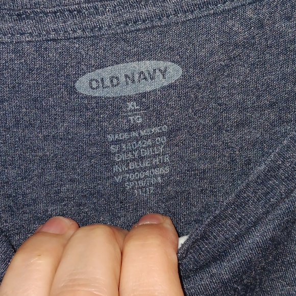 Old Navy Men's XL Bud Light Lager Beer Anheuser-Bush Blue Tee Shirt Short Sleeve - Picture 4 of 8